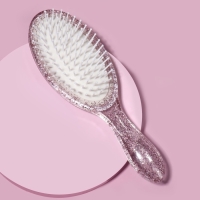 Расчёска массажная, 6,5 &times; 21,5 см, цвет МИКС