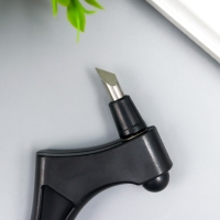 Нож универсальный, вращается на 360&deg; с лезвием (фетр, фоамиран, полим.глина) 45&deg; 17х4х1 см   71191