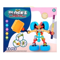 Конструктор шарнирный &laquo;Робот&raquo;, 33 детали