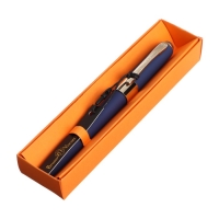 Ручка шариковая, 0.5 мм, Bruno Visconti MONACO, стержень синий, корпус тёмно-синий, в футляре Ручка шариковая, 0.5 мм, Bruno Visconti MONACO, стержень синий, корпус тёмно-синий, в футляре