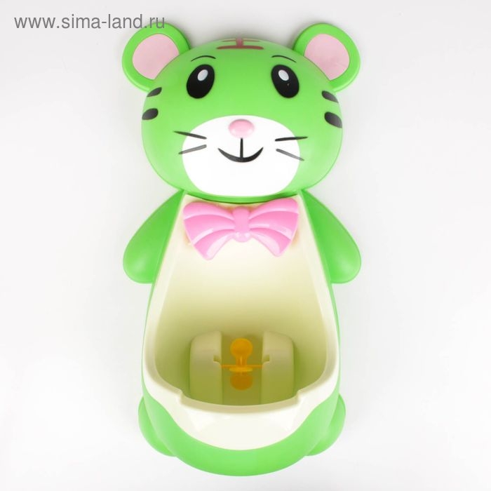 Детский горшок-писсуар на присосках «Тигрёнок», цвета МИКС Детский горшок-писсуар на присосках «Тигрёнок», цвета МИКС