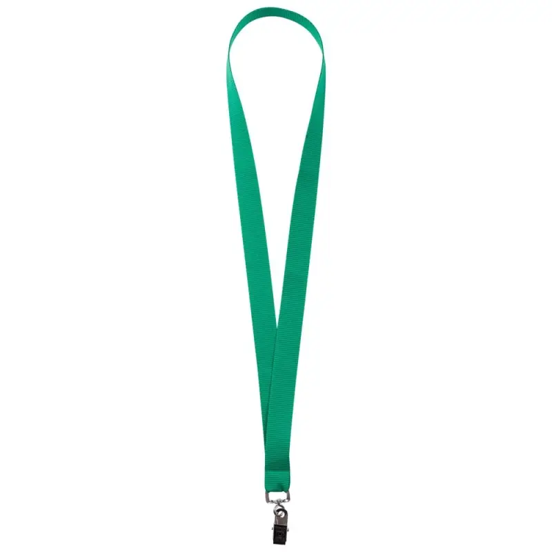 Лента для бейджа Neckband, зеленая Лента для бейджа Neckband, зеленая