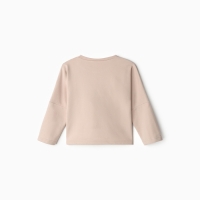 Свитшот детский MINAKU, цвет бежевый, рост 128 см