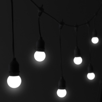 Лампа светодиодная Luazon Lighting, G45, Е27, 1.5 Вт, для белт-лайта, белая, наб 20 шт Лампа светодиодная Luazon Lighting, G45, Е27, 1.5 Вт, для белт-лайта, белая, наб 20 шт