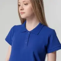 Рубашка поло женская Virma lady, ярко-синяя, размер 3XL Рубашка поло женская Virma lady, ярко-синяя, размер 3XL