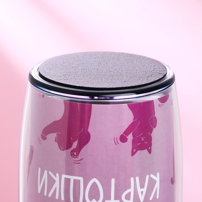 Термостакан со вставкой «Глаза кошки» 250 мл Термостакан со вставкой «Глаза кошки» 250 мл