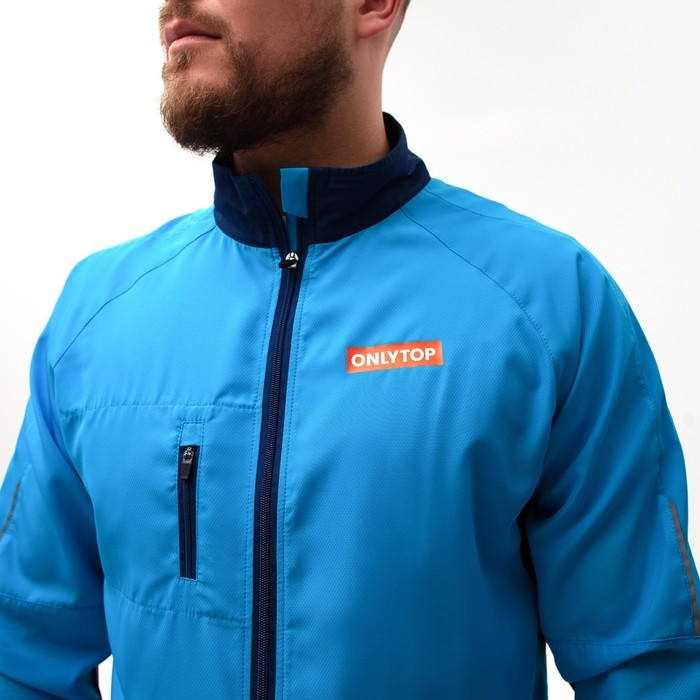 Ветровка ONLYTOP унисекс blue, р. 48
