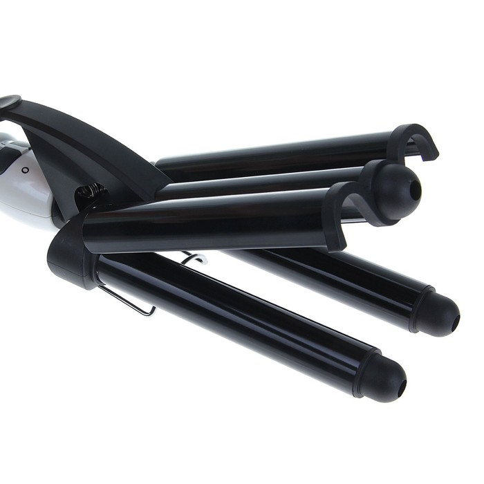 Плойка Galaxy GL 4606, 70 Вт, керамическое покрытие, d=22 мм, 200°C, белая Плойка Galaxy GL 4606, 70 Вт, керамическое покрытие, d=22 мм, 200°C, белая