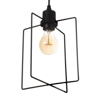 Светильник ЭкономСвет "Фламент" 1x40Вт E27 черный 16х16х26-78 см. Светильник ЭкономСвет "Фламент" 1x40Вт E27 черный 16х16х26-78 см.