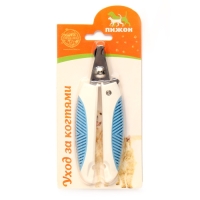 Когтерез боковой с рифлеными ручками, отверстие 9 мм, микс цветов Когтерез боковой с рифлеными ручками, отверстие 9 мм, микс цветов