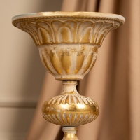 Подсвечник металл &laquo;Ярусы&raquo; для одной свечи 16 х 16 х 25 см