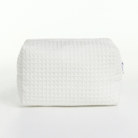 Косметичка на молнии TEXTURA, цвет белый Косметичка на молнии TEXTURA, цвет белый