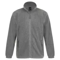 Куртка мужская North, серый меланж, размер XXL