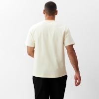 Футболка мужская MINAKU, цвет молочный, размер 42-44 Футболка мужская MINAKU, цвет молочный, размер 42-44