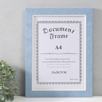 Фоторамка пластик формат А4 "Дуги" синяя 34,7х26 см Фоторамка пластик формат А4 "Дуги" синяя 34,7х26 см