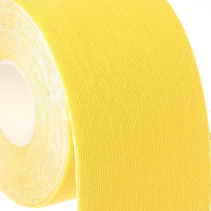 Кинезио - тейп, 5 см &times; 5 м, цвет жёлтый