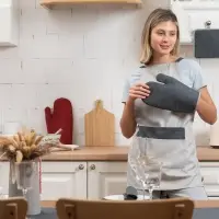 Прихватка Settle In, серая