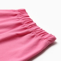 Костюм детский (футболка, шорты) MINAKU: Casual Collection цвет розовый, рост 104 см