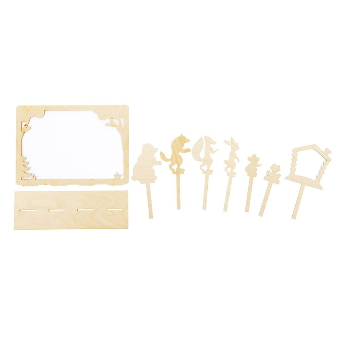 Настольная игра. Театр теневой «Теремок» Настольная игра. Театр теневой «Теремок»