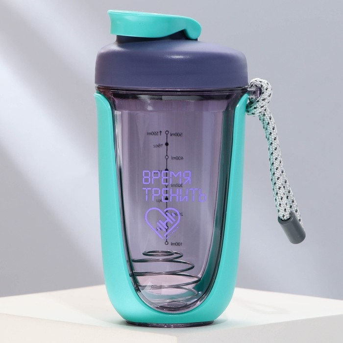 Шейкер «Время тренить», 550 мл Шейкер «Время тренить», 550 мл
