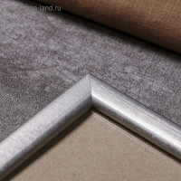 Фоторамка сосна с19 серебро 40х60 см (пластиковый экран) Фоторамка сосна с19 серебро 40х60 см (пластиковый экран)