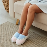 Тапочки женские, размер 36-37, розовый. голубой Тапочки женские, размер 36-37, розовый. голубой