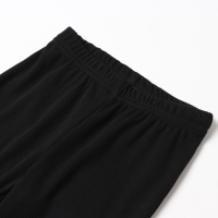 Брюки детские с разрезами KAFTAN, р. 32 (110-116 см), чёрный