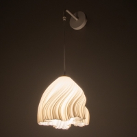 Бра "Годе" Е14 15Вт белый 19х19х20-120см