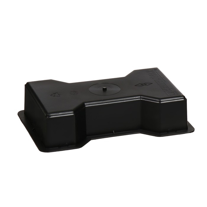 Форма для тротуарной плитки &laquo;Катушка&raquo;, 22.5 &times; 13.5 &times; 5.6 см, шагрень, Ф11012, 1 шт.