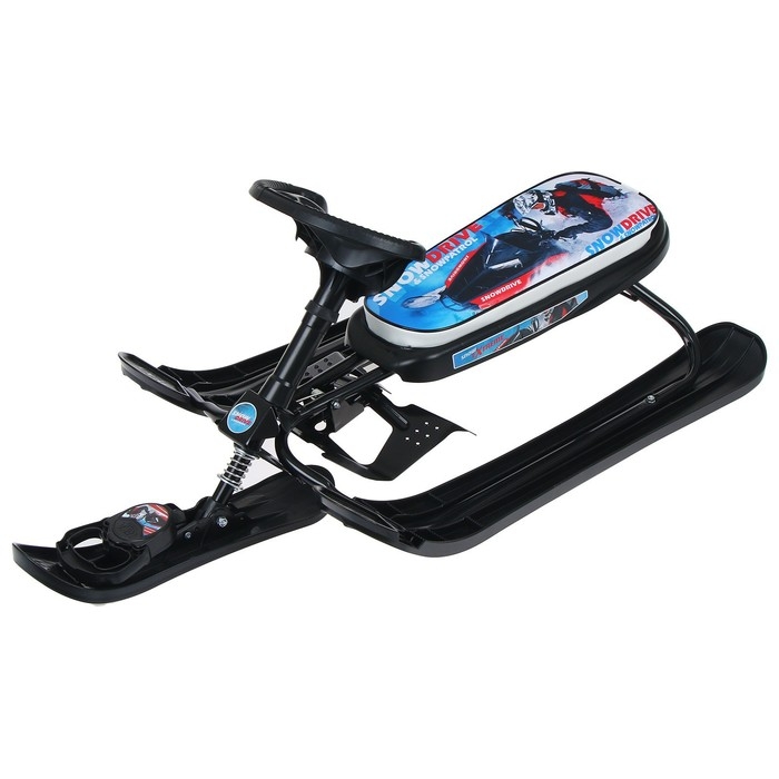 Снегокат &laquo;Ника-кросс Гонки&raquo;, СНК, цвет чёрный