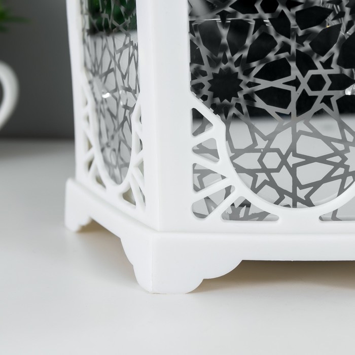 Ночник 48129/1 батарейки 3хААА белый 14х16х32 см RISALUX Ночник 48129/1 батарейки 3хААА белый 14х16х32 см RISALUX