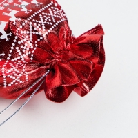 Мешочек подарочный парча &laquo;С Новым годом&raquo;, 16 х 24 см +/- 1.5 см, Новый год