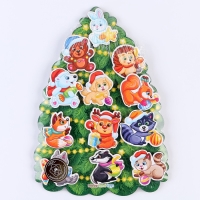 Сортер &laquo;Зверята на ёлке&raquo;, на липучках