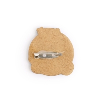 Значок новогодний &laquo;Новый год: Талисман от стресса&raquo;, 4,1 х 4,5 см