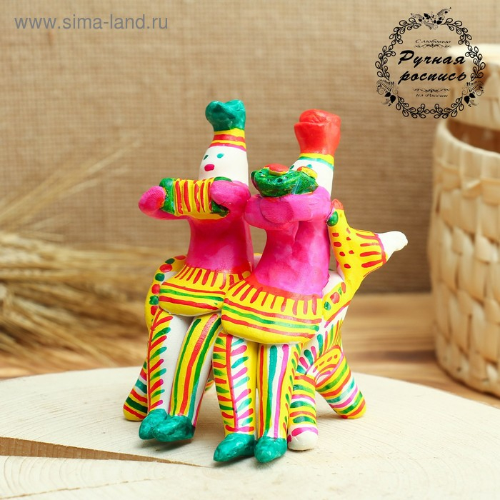 Филимоновская игрушка &laquo;Лавочка №2&raquo;