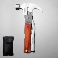 Мультитул 8в1, в чехле, рукоять дерево Мультитул 8в1, в чехле, рукоять дерево