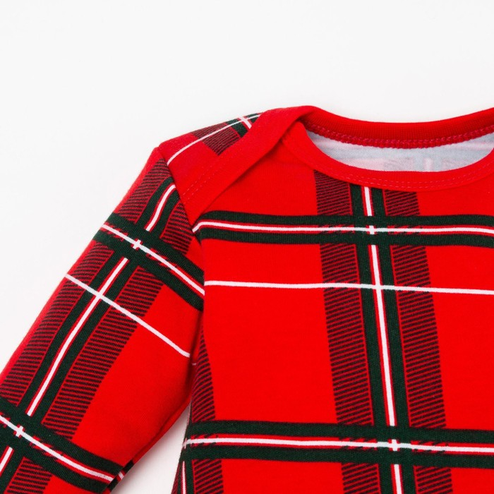 Комбинезон Крошка Я Комбинезон Крошка Я "Santa baby", рост 62-68 см, красный