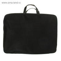 Папка для чертежей и рисунков А3, 475 х 345 х 45 мм, с ручками, текстильная, Стандарт ПМД 3-01, чёрная Папка для чертежей и рисунков А3, 475 х 345 х 45 мм, с ручками, текстильная, Стандарт ПМД 3-01, чёрная