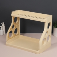 Органайзер для хранения, 2 секции, 39 &times; 24,5 &times; 30,5 см, цвет бежевый