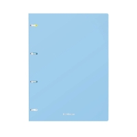 Тетрадь А4 на кольцах, 80 листов в клетку ErichKrause Pastel, пластиковая обложка, блок офсет 100% белизна, МИКС Тетрадь А4 на кольцах, 80 листов в клетку ErichKrause Pastel, пластиковая обложка, блок офсет 100% белизна, МИКС