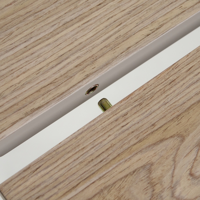 Стол кухонный раскладной №7 1370/1770/2170х900х750, Mix Mach (ДК), Дуб