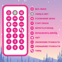 Музыкальная кукла «Анна. Снегурочка» в платье, танцует, рассказывает стихи, на пульте управления Музыкальная кукла «Анна. Снегурочка» в платье, танцует, рассказывает стихи, на пульте управления