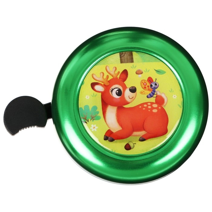 Звонок велосипедный GRAFFITI «Оленёнок» Звонок велосипедный GRAFFITI «Оленёнок»