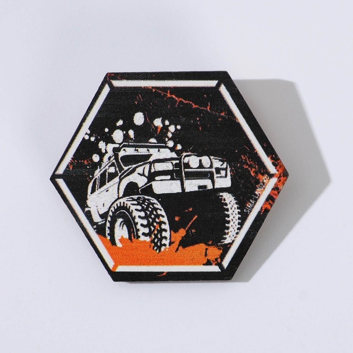 Подарочный набор &laquo;Будь всегда впереди&raquo; блокнот А6 32 листа, значок, наклейки и карандаши 2 шт