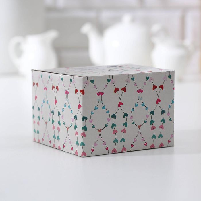 Сахарница керамическая &laquo;Цветок&raquo;, цвет белый