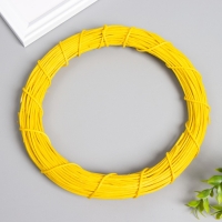 Кольцо ротанг для изготовления ловца снов "Жёлтый" d=20 см Кольцо ротанг для изготовления ловца снов "Жёлтый" d=20 см