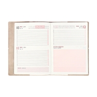 Ежедневник датир 2025г А6+ 176л ESCALADA, мяг обл, иск кожа, тис ф, кр бл 70г/м2, бежевый Ежедневник датир 2025г А6+ 176л ESCALADA, мяг обл, иск кожа, тис ф, кр бл 70г/м2, бежевый