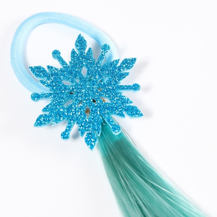 Набор с прядями, тату, стразами, в сумочке &laquo;Набор красоты для творчества&raquo; Холодное сердце