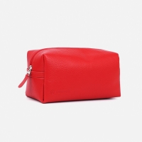 Косметичка на молнии TEXTURA, цвет красный Косметичка на молнии TEXTURA, цвет красный