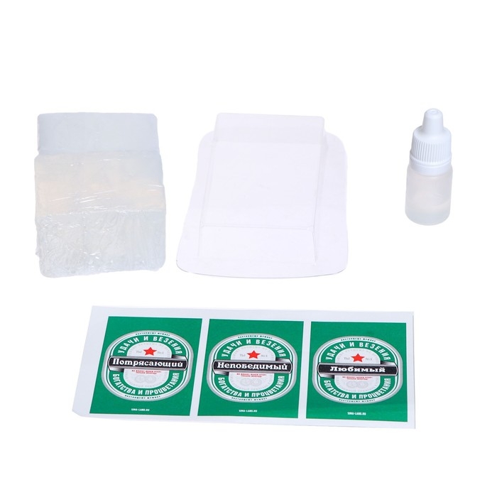 Мыло с картинкой своими руками &laquo;Непобедимый&raquo;&lrm;, набор для мыловарения